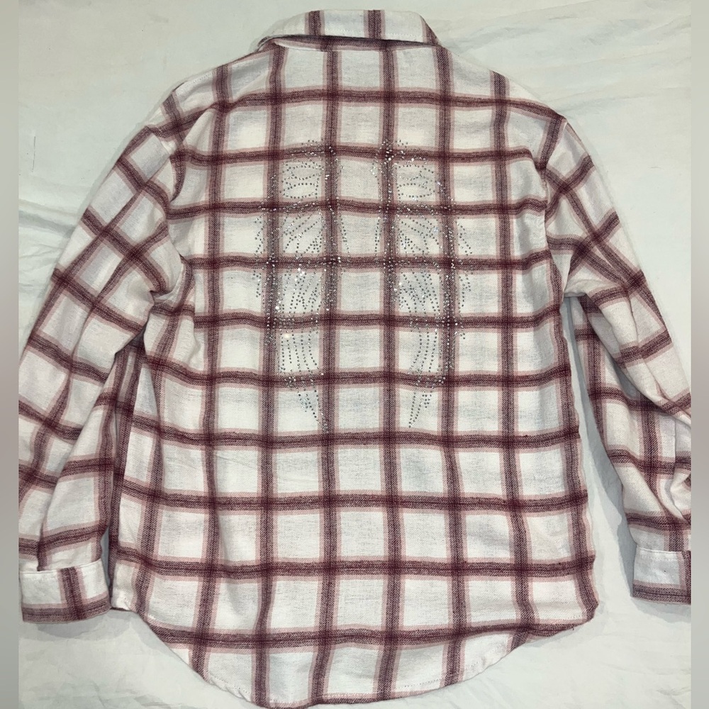 NWOT Oh Polly Women’s Plaid Shirt - S
